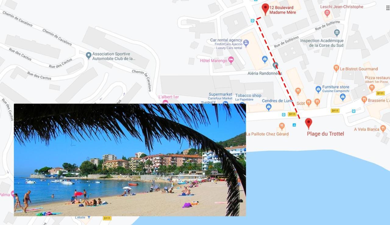 **** Mer Sea 1 A 8 Personnes 80M2 A 120M De La Mer **** Ajaccio  Zewnętrze zdjęcie